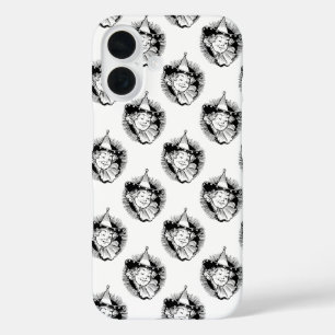 Vintage-Zauberer von Oz, Frauen-Munchkin-Porträt iPhone 16 Hülle