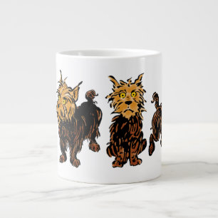 Vintage-Zauberer von Oz, Toto der süße kleine Hund Jumbo-Tasse