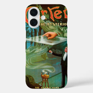 Vintage-Zauberplakat, Carter der Geheimnisvolle iPhone 16 Hülle