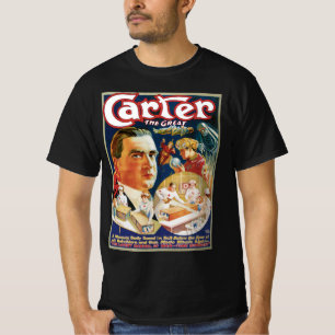 Vintage-Zauberplakat, Magier Carter der Große T-Shirt