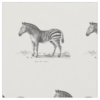 Vintage-Zebra Stoff