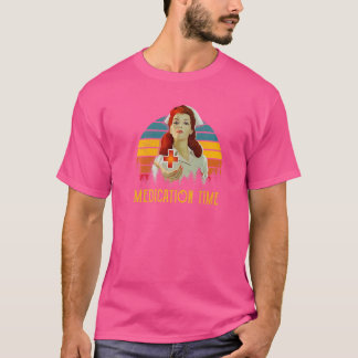 Vintage Zeit für Krankenpflege T-Shirt