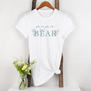 Vintage Zeitloses Florales Blau Schwangerschaft Ma T-Shirt