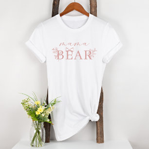 Vintage Zeitloses Florales Rosa Schwangerschaft Ma T-Shirt