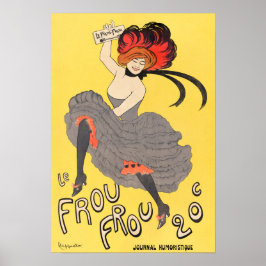 Vintage Zeitschriftenabdeckung/Werbeplakat Poster