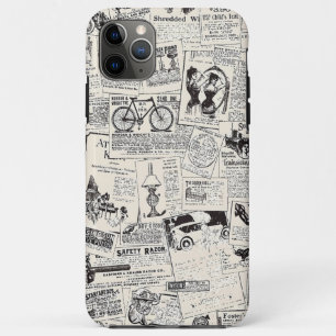 Vintage Zeitung Case-Mate iPhone Hülle