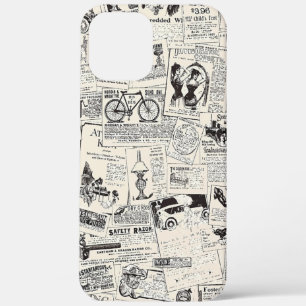 Vintage-Zeitung Case-Mate iPhone Hülle