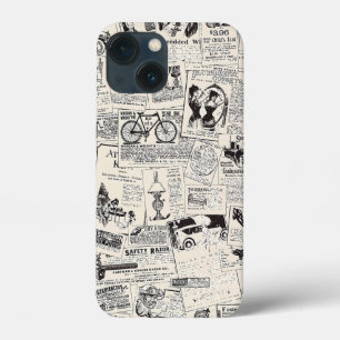 Vintage Zeitung Case-Mate iPhone Hülle