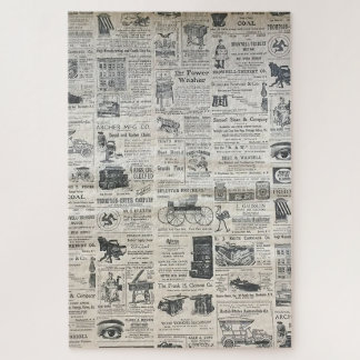Vintage Zeitung Puzzle