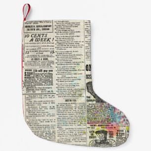 Vintage Zeitungswerbung Kleiner Weihnachtsstrumpf