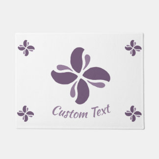 Vintage Zen Echo Lilac Kiss Fußmatte