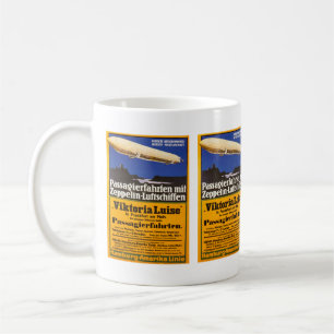 Vintage Zeppelin Viktoria Luise Kaffee Tasse