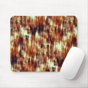 Vintage zerkratzte braune oder korallenrote Flecke Mousepad