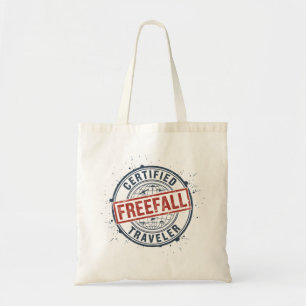 Vintage-Zertifizierter-Freefall-Reisender-Grunge-S Tragetasche