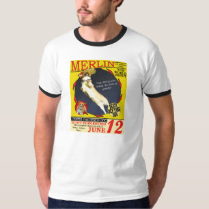Vintage-Zirkus-Corgi-T-Shirt T-Shirt