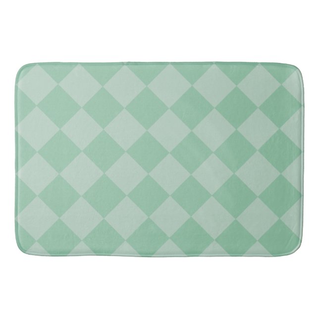 Vintage-Zirkus-Diamant Badematte (Vorderseite)