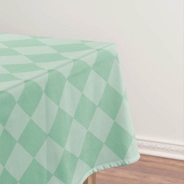 Vintage-Zirkus-Diamant Tischdecke (Beispiel)