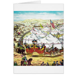 Vintage Zirkus-Parade