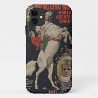 Vintage Zirkus-Plakat iphone Hüllen
