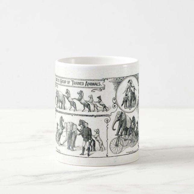 Vintage Zirkus-Tasse Tasse (Mittel)