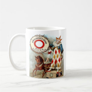 Vintage-Zirkusclown-Geschenktasse Kaffeetasse