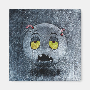 Vintage Zombiemoji-Magnet Magnet