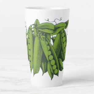 Vintage Zucker-Schoten, Lebensmittel, gesunde Gemü Milchtasse
