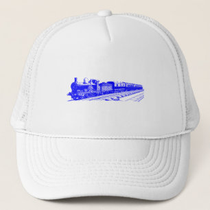 Vintage Zug - Blau Truckerkappe