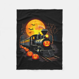 Vintage-Zug-Halloween-Kostüm Kürbis Geist Männer Fleecedecke