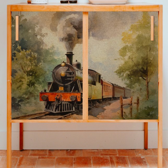 Vintage Zugentkoppelung Seidenpapier (Von Creator hochgeladen)