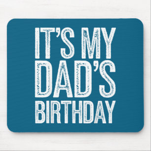 Vintage zum Geburtstag meines Vaters abgenutztes D Mousepad