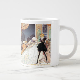 Vintage Zwölf tanzende Prinzessinnen von Kay Niels Jumbo-Tasse