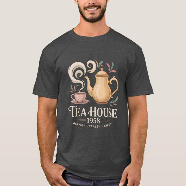 Vintageea Freund werben T-Shirt (Vorderseite)
