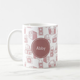 Vintagekameras Personalisiert Kaffeetasse