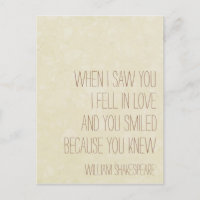 VintageLove - William Shakespeare-Zitat -