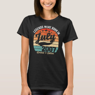 Vintagen 15. Geburtstagslegenden wurden am 20. Jul T-Shirt