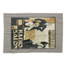 Vintagen 1920er Jahre Niederländischer Radiosalon