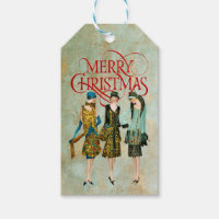 Vintagen 1930er Jahre Weihnachtsgrüße für Frauen