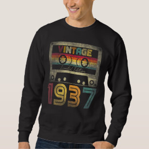 Vintagen 1937 85. Geburtstagsideen Männer Frauen I Sweatshirt
