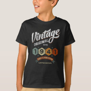 Vintagen 1941 Tag im Alter von 80 Jahren T-Shirt