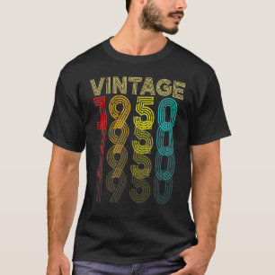 Vintagen 1950 72 Jahre alte Männer und Frauen 72.  T-Shirt