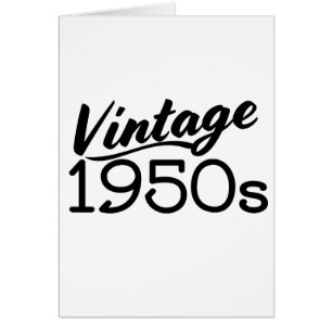 Vintagen 1950er