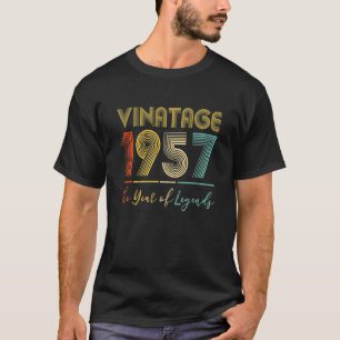 Vintagen 1957 65. Geburtstagsideen Männer Frauen I T-Shirt