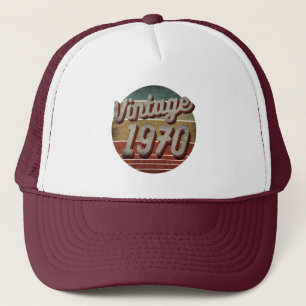 VINTAGEN 1970 MÄNNERFRAUEN GEBURTSTAGSGESCHENKE TR TRUCKERKAPPE