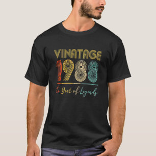 Vintagen 1988 34. Geburtstagsideen Männer Frauen I T-Shirt