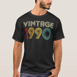 Vintagen 1990 Männer Frauen 32 Jahre alt 32. Gebur T-Shirt
