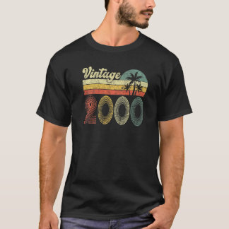 Vintagen 2000 im Jahr 2000 22. Geburtstag 22. T-Shirt