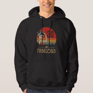 Vintagen 30 Jahre alt Geburtstag und herrlich 30. Hoodie