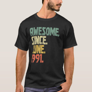 Vintagen 30 Jahre alte Männer Frauen Phantastisch T-Shirt