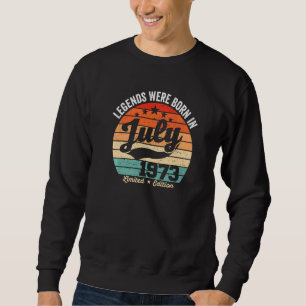 Vintagen 49. Geburtstagslegenden wurden am 19. Jul Sweatshirt